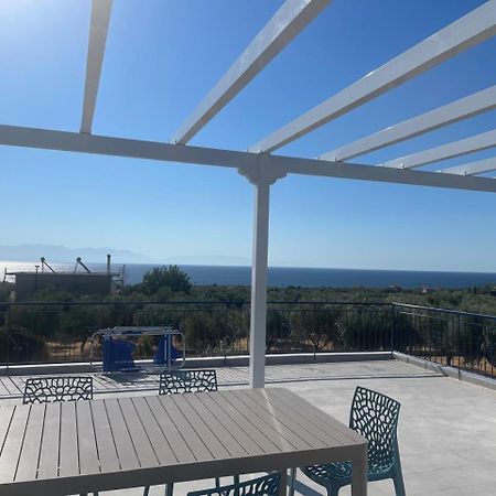 Villa Blue Cocoon - Chrani Messinia Peloponnese- Sea View 800 M From Beach Dış mekan fotoğraf