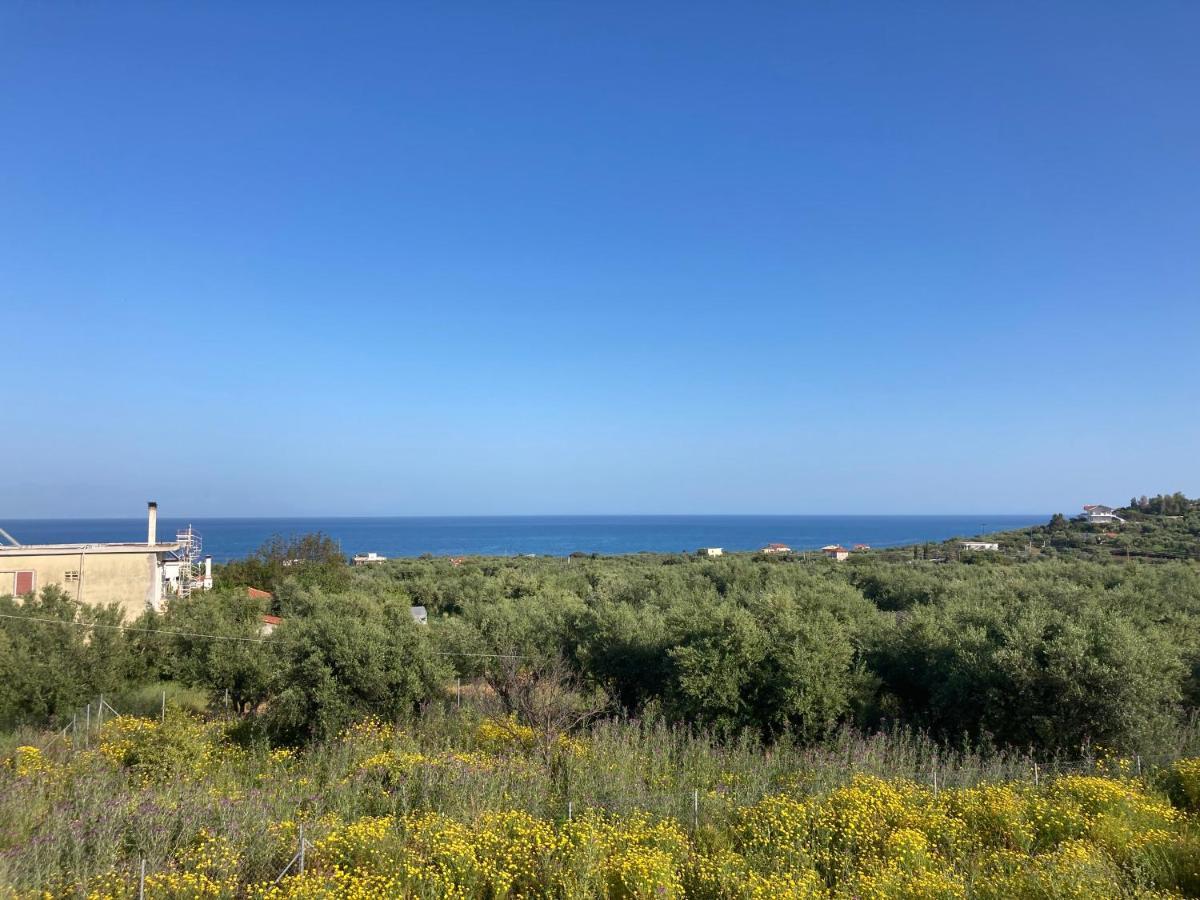 Villa Blue Cocoon - Chrani Messinia Peloponnese- Sea View 800 M From Beach Dış mekan fotoğraf