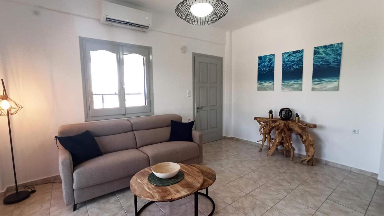 Villa Blue Cocoon - Chrani Messinia Peloponnese- Sea View 800 M From Beach Dış mekan fotoğraf